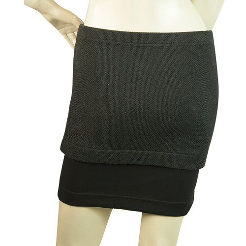 Iro black mini skirt used, size 36