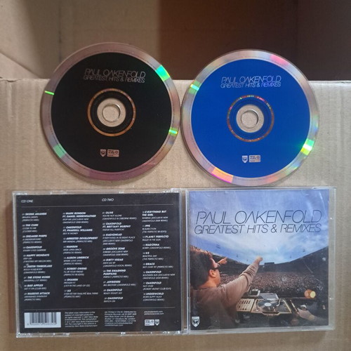 Paul Oakenfold Greatest Hits & Remixes 2 x CD like new, electronic