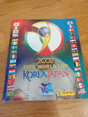 Άλμπουμ Panini World Cup Mundial 2002 Korea Japan μεταχειρισμένο