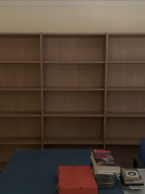 Bookcase like new, 2.40m width and 2.00m height