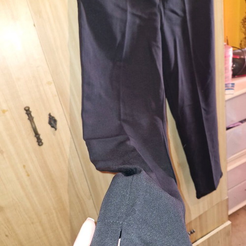 Celestino black pants XL new with pockets and crease