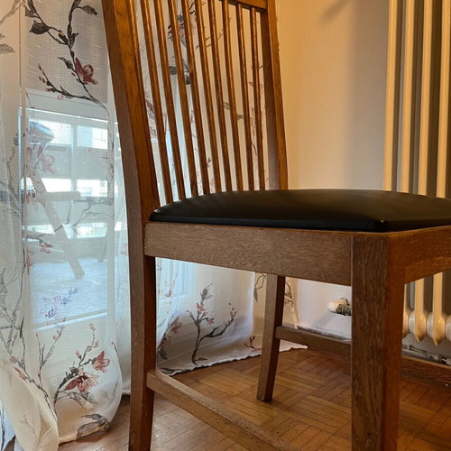 Wooden chair used