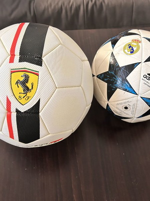 Football balls like new, set of two