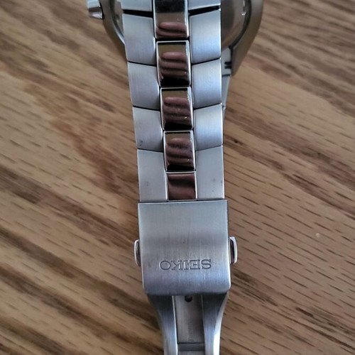 Seiko Arctura 7D48-0AF0 Kinetic Perpetual Calendar watch like new, 47mm