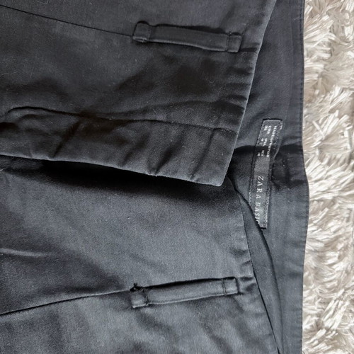Zara black pants like new, size S