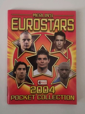 Άλμπουμ Mini Pocket Eurostars 2004 σαν καινούργιο