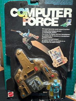 Figurine Computer Force - Mattel - Romm, Neuve Sous Emballage Scellé - Réf 23305