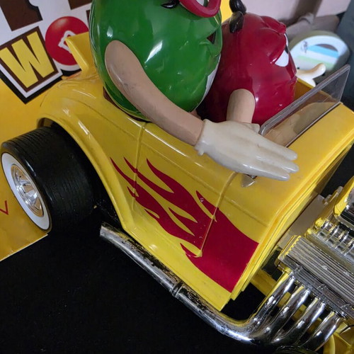 M&Ms Toy Car for Candy Storage like new