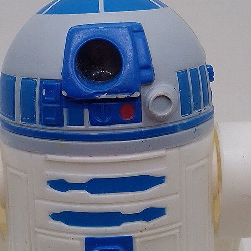 Star Wars R2-D2 McDonald's 2011 figure used with lighting