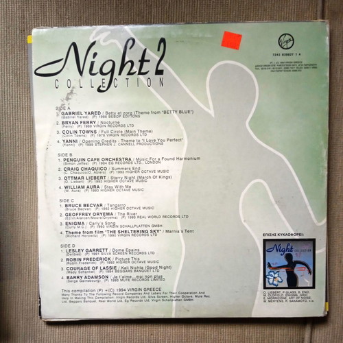 Night Collection 2 2LP vinyl used, pop
