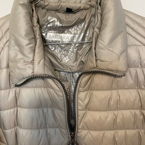 Barbara Lebek women's jacket like new, beige, size S