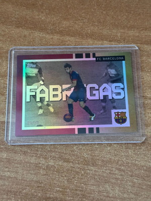 Cesc Fabregas Parallel 26/50 Topps FC Barcelona σετ ομάδας 2026 καινούργιο
