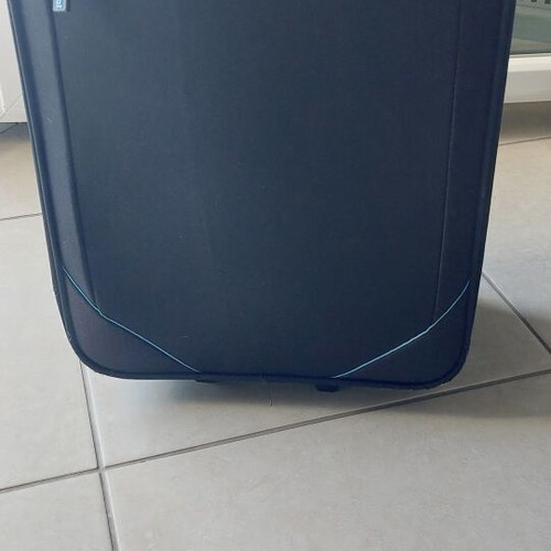 Diplomat Cabin Suitcase used, black, 55x33x20 cm, 2 large wheels