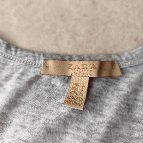 Crop top Zara gray like new, size S