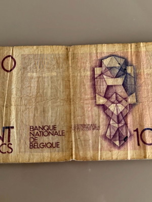 100 Francs Belgium 1982 like new