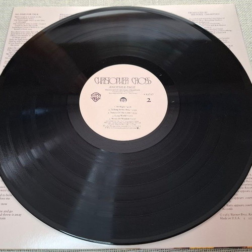 Christopher Cross Another Page LP σαν καινούργιο, ροκ