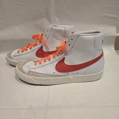 Nike Blazer '77 Mid like new, size 43, white with orange