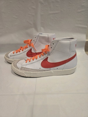 Nike Blazer '77 Mid like new, size 43, white with orange