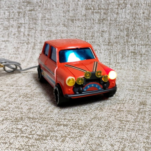 Grand Prix Monaco Mini Cooper Battery Remote Control Vintage 80s New