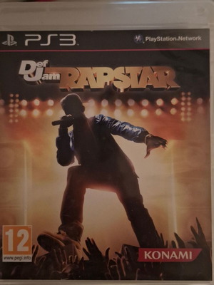 Def Jam Rapstar PS3 game like new
