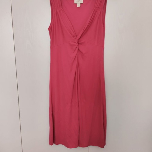 Ann Taylor midi dress small medium like new, pink