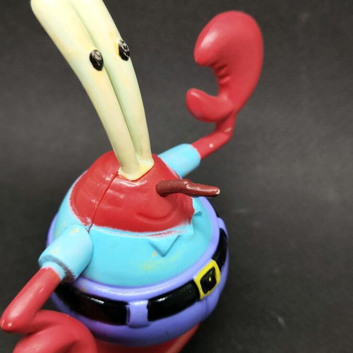 Mr Krabs figure used, collectible SpongeBob Viacom 2011