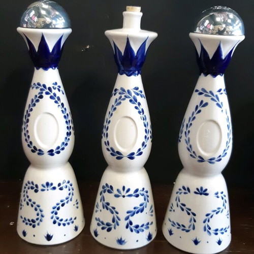 Clase Azul Tequila empty bottles used for decor or crafts