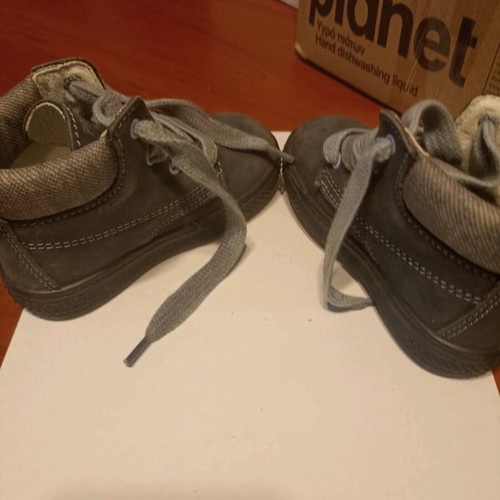 Primigi gray boy boots used size 22