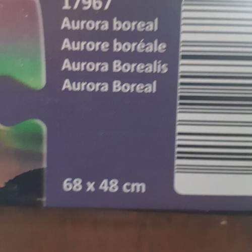 Educa Aurora Boreal Puzzle 1000 pieces used