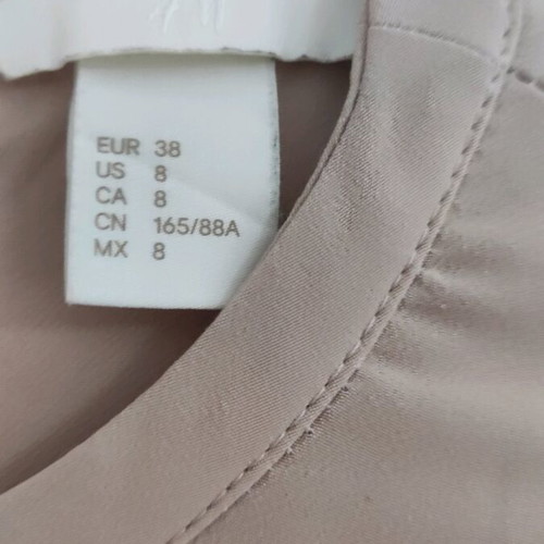 H&M Beige Blouse like new, size 38