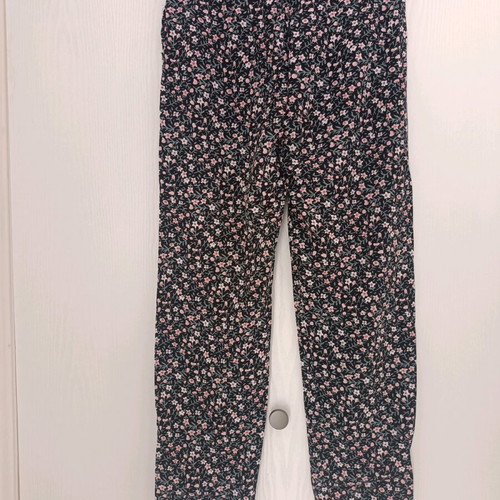 Floral cotton airy pants new, size S