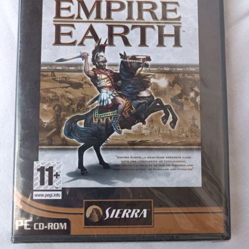 Empire Earth PC CD ROM new, sealed strategy game