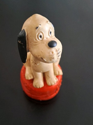 Vintage Wum (Loriot) collectible figure used, 1970s