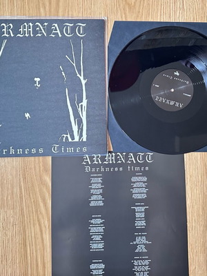 Armnatt Darkness Times black vinyl limited edition new