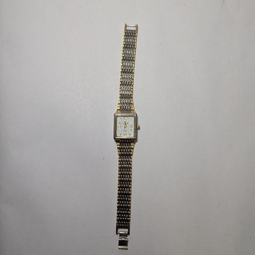 INGALEIS vintage women's watch used with silver/gold metal bracelet