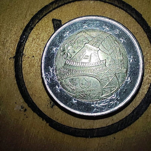 2€ Paris Olympic Games 2024 like new