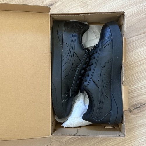 Puma sneakers, black, size 38