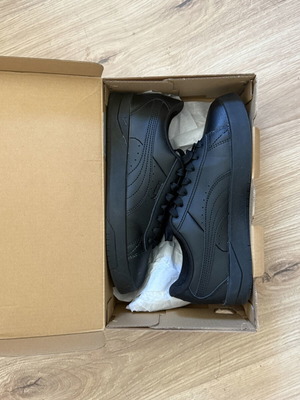 Puma sneakers, black, size 38