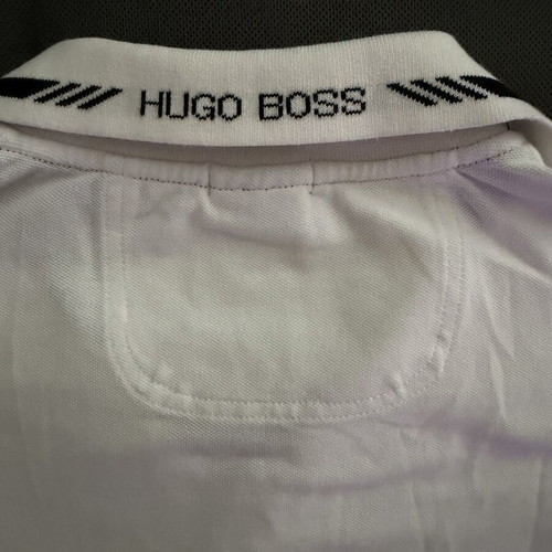 Boss Hugo Boss men's polo regular fit white size L like new
