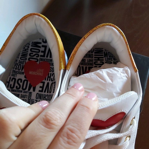 Love Moschino limited edition shoes size 39 Nr like new, multicolour