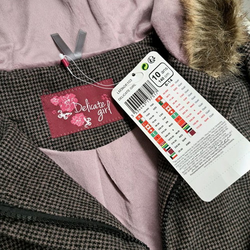 Girls' jacket size 10 Orchestra new wool with velvet lining