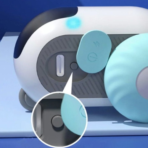 Interactive cat toy like new with remote control and accessories