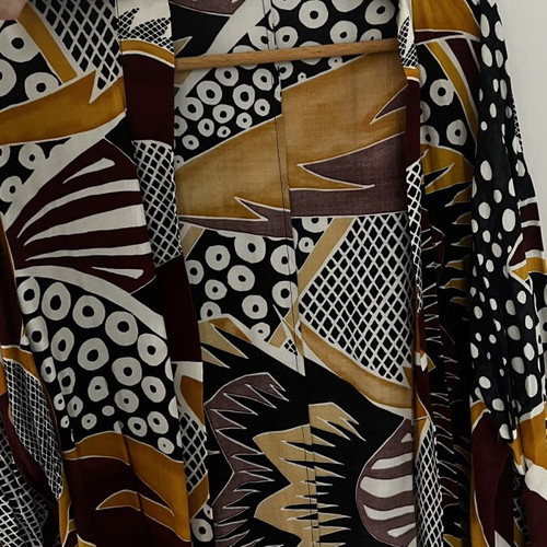 Kimono pareo black used, one size