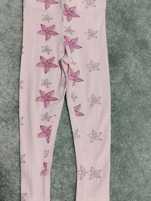 Pajama pants used for 2-year-old girl, cotton, 92cm
