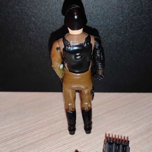 G.I.JOE Major Bludd (v1) 1983 figure used with equipment