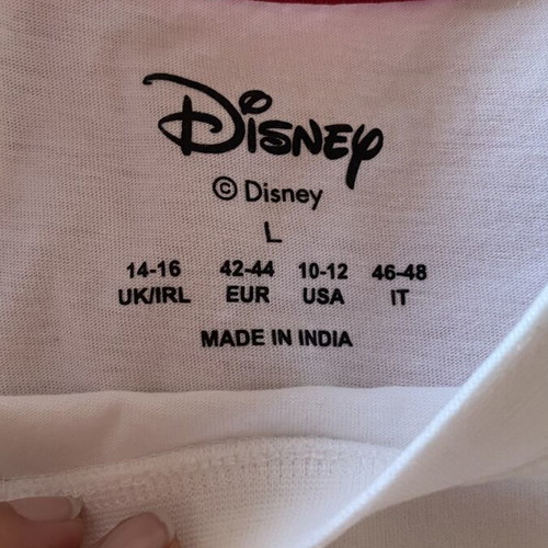 Disney Mickey Primark pajamas set size L plus size new, cotton