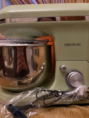 Cecotec Cecomixer Merengue 5L 1200W Ice-Cream Green mixer new