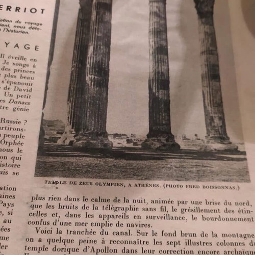 Prewar newspaper 'LE -ANNALES' used, set of 5