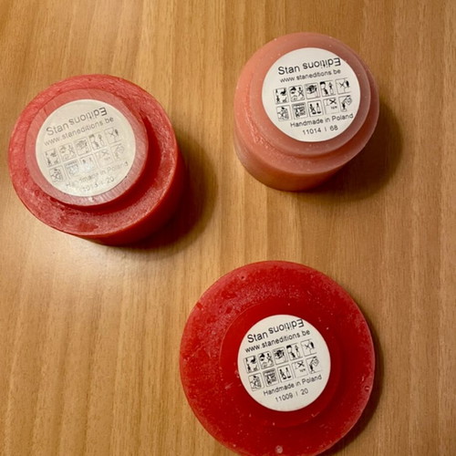 Stan Edition scented candle, new, rose red