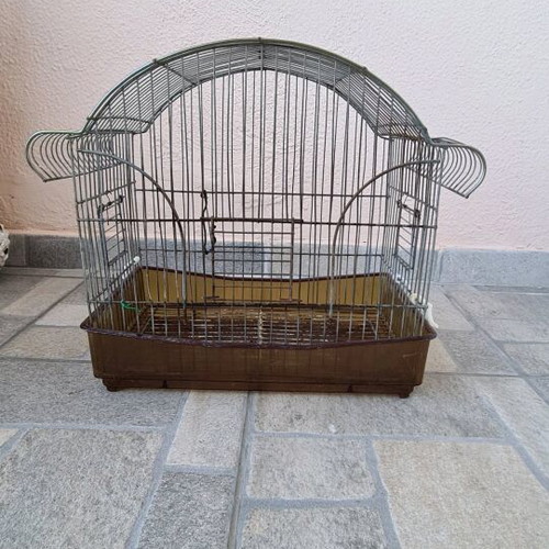 Birdcage used, small size with bottom grate